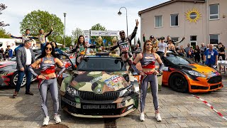 2. GART Rally Cemjata 2024 - Prejazdy a rozhovory v cieli