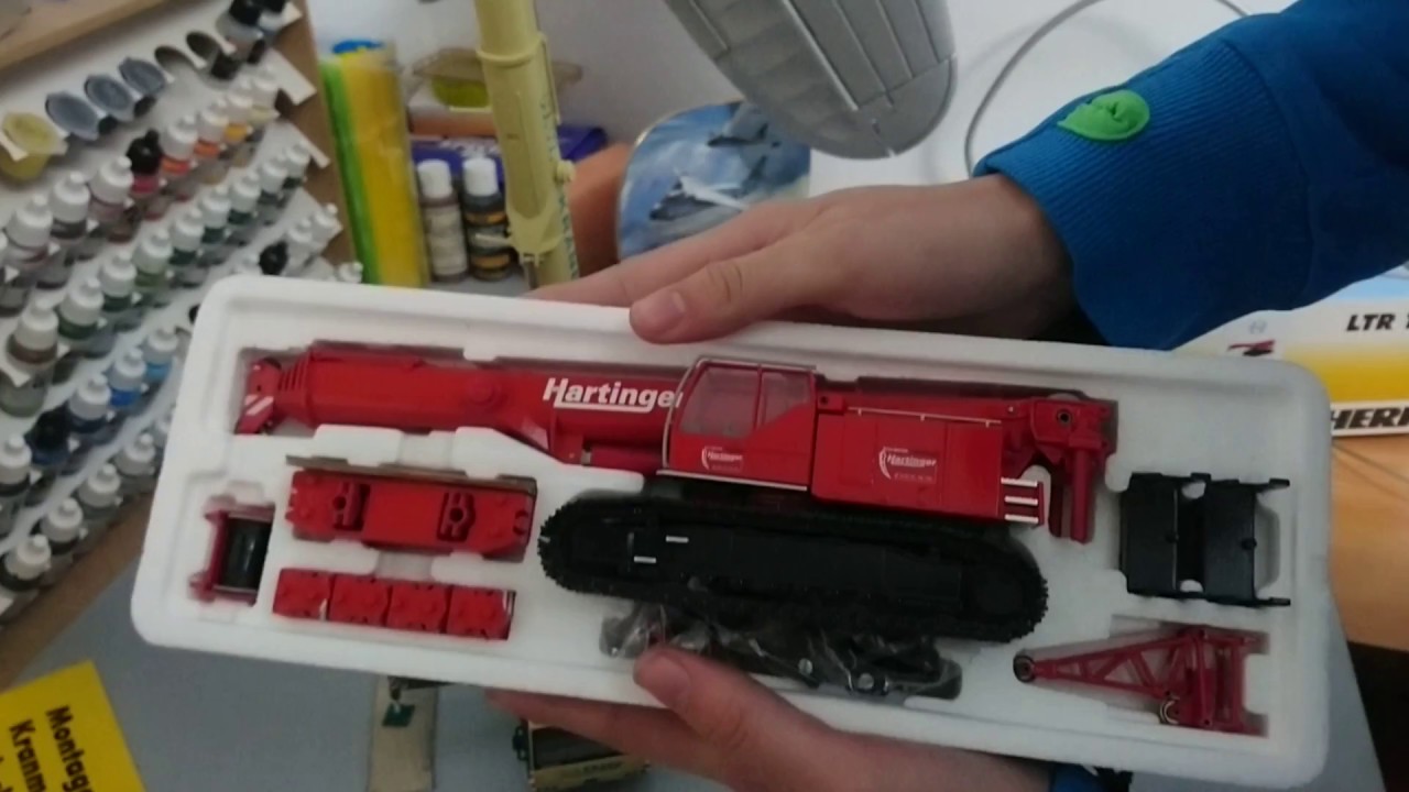 Unboxing Hartinger Liebherr LTR 1100 1:50 - YouTube