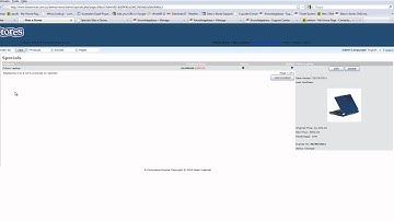 Creating Specials in E-Commerce Store - SitesNStores Support