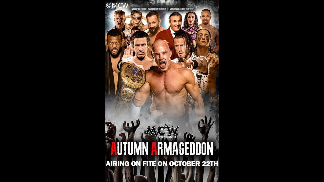 Ryan McBride vs Kekoa / Last Man Standing Match / MCW Autumn Armageddon Tour 2022 Joppa / WWE 2K22