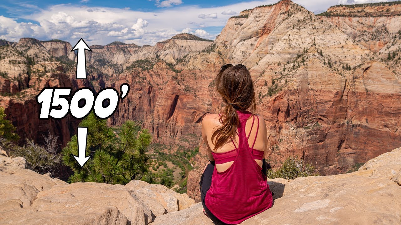 The most DANGEROUS Hike... (Angels Landing) - YouTube
