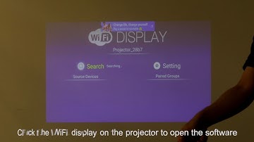 Wireless Connection With SmartView for Samsung Phones—AODIN FUSION