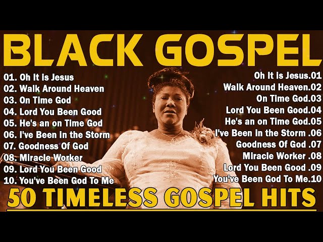 The Old Gospel Music Albums You Need to Hear Now🙏 50 TIMELESS GOSPEL HITS🙏  Classic Gospel Music class=