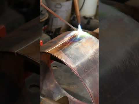 Brazing Copper #shorts