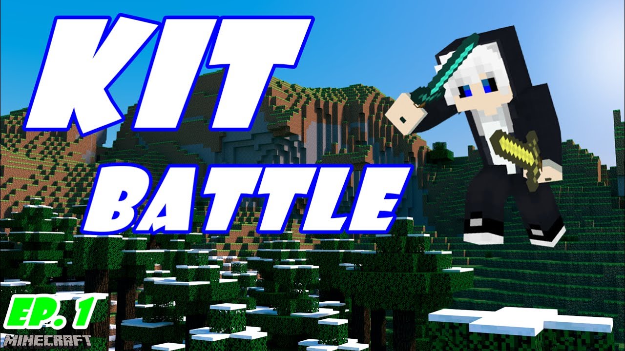 Minecraft KitBattle [Server] #1 ของเริ่มต้นก็ลุยได้ - YouTube