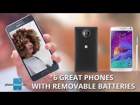 6 great phones with removable batteries