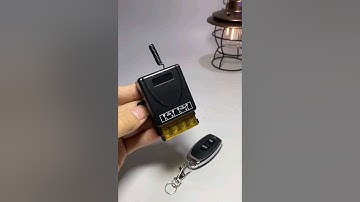 wireless RF Remote control switch #shorts