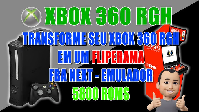 Emulador Super Nintendo para Xbox 360 São + de 3100 Jogos