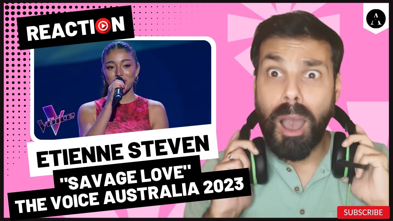 Etienne Steven Savage Love By Jason Derulo Reaction The Voice
