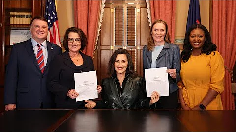 AT THE CAPITOL | Gov. Whitmer signs MI's state budget into law
