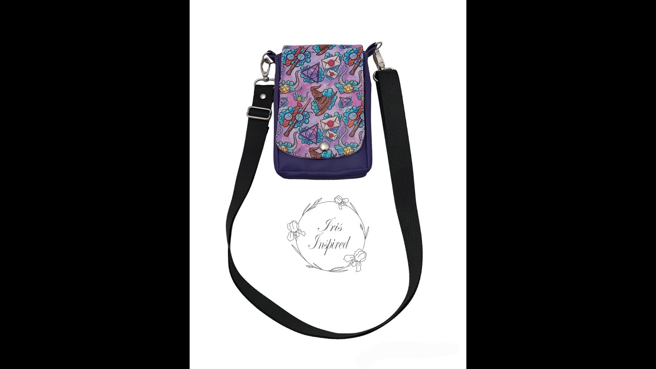 Sewing a Harry Potter Dog walking bag compellation by Iris Inspired UK