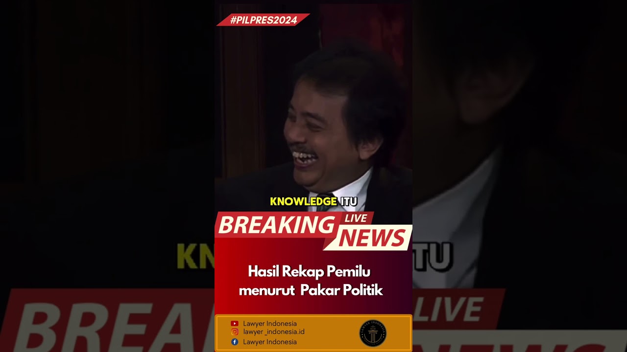 Sujiwo Tejo, Rocky Gerung, Roy Suryo sampaikan Hasil Rekap Pemilu #shorts #youtubeshorts