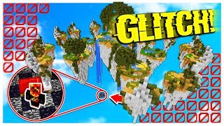 UNDER THE MAP BED WARS GLITCH! *works* (Minecraft BED WARS)
