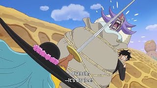 Luffy Uses Brulee As A Shield One Piece Ep 859 Youtube