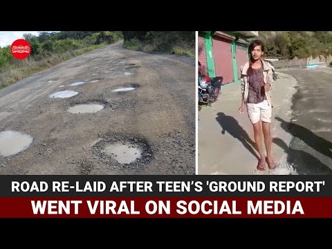 Road in Uttarakhand’s Chamoli re-laid after teen’s 'ground report' went viral on social media