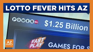 Arizona reacts to $1.25B Powerball jackpot up for grabs!