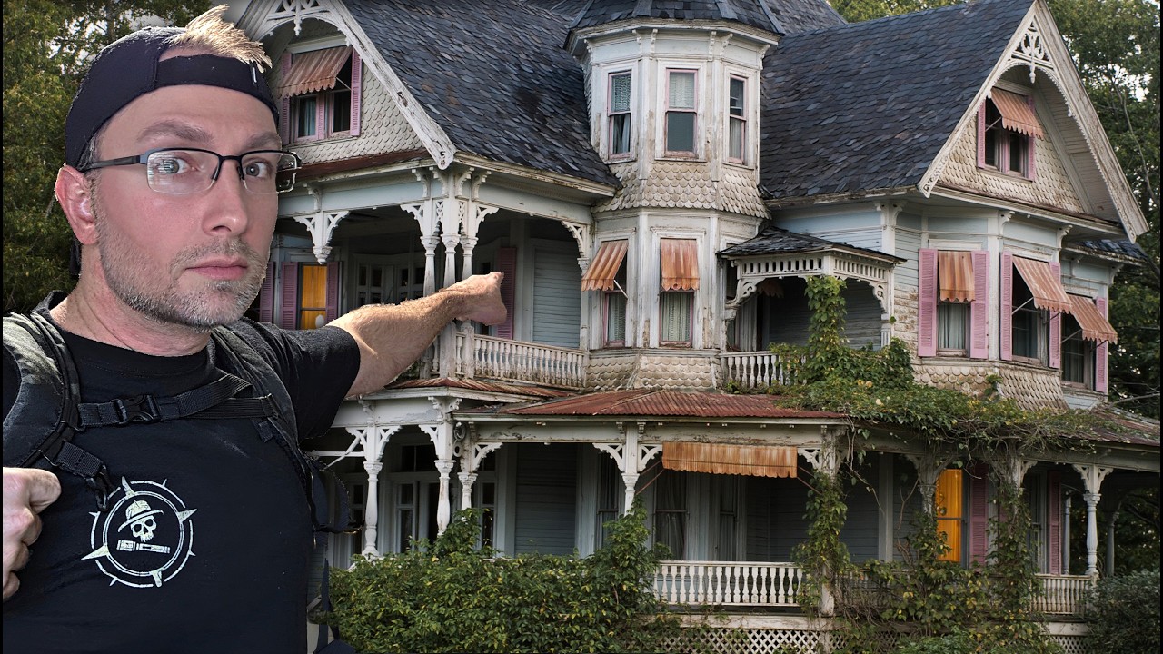СВЕЖИЕ НОВОСТИ: Этот заброшенный особняк не был пустым