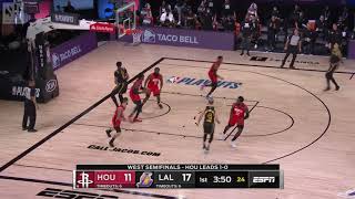Kentavious Caldwell-Pope | Rockets vs Lakers 2019-20 West Conf Semifinals Game 2 | Smart Highlights