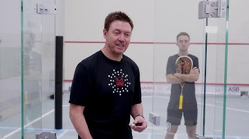 Squash tips: Pressure drills with Shaun Moxham - Volley drop counter to length drill