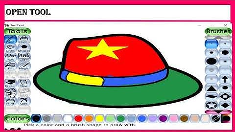 TUX PAINT - SIMPLE EDUCATION FOR BEGINNERS FOR CLASS 1