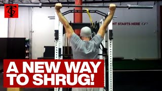 Barbell Overhead Shrug