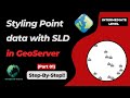 Introducing the concept of SLD and styling point layers using GeoServer