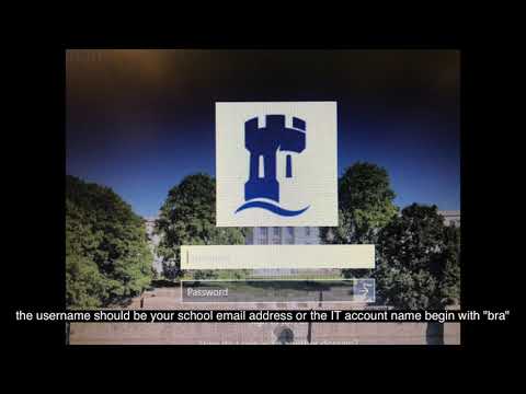 How to login-in the laptop with your school account? - University of Nottingham Library.