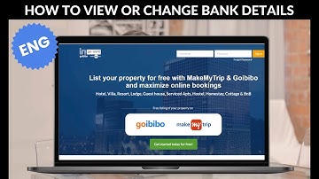How do I view or add my bank details to receive payouts on the InGo-MMT Extranet?