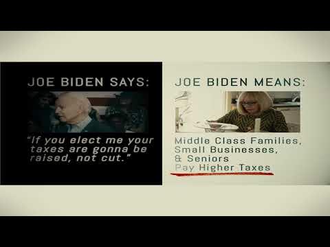 Joe Biden wants to raise your taxes! - Joe Biden wants to raise your taxes!