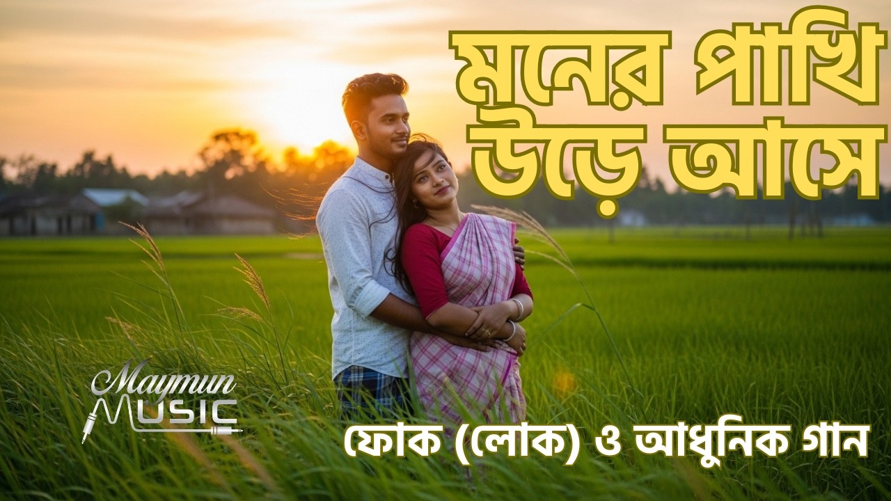 মনের পাখি উড়ে আসে | Moner Pakhi Uree Asheyy | Bangla Folk Song