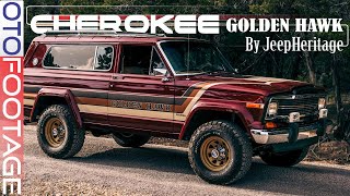 Career Overview 1980 Jeep Cherokee Golden Hawk By JeepHeritage Restomod