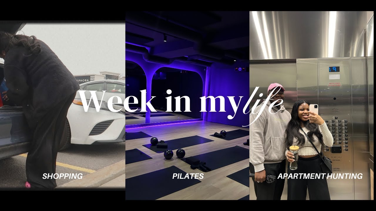 VLOG: week in my life + trying pilates for the first time + apartment ...