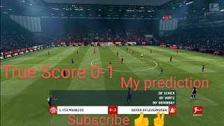 FIFA 21 | Mainz vs Bayer Leverkusen | Bundesliga - Matchday 4 | My prediction | Full HD Gameplay