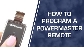 Celebrity How to Program a PowerMaster Remote to the Turbo Board Profile