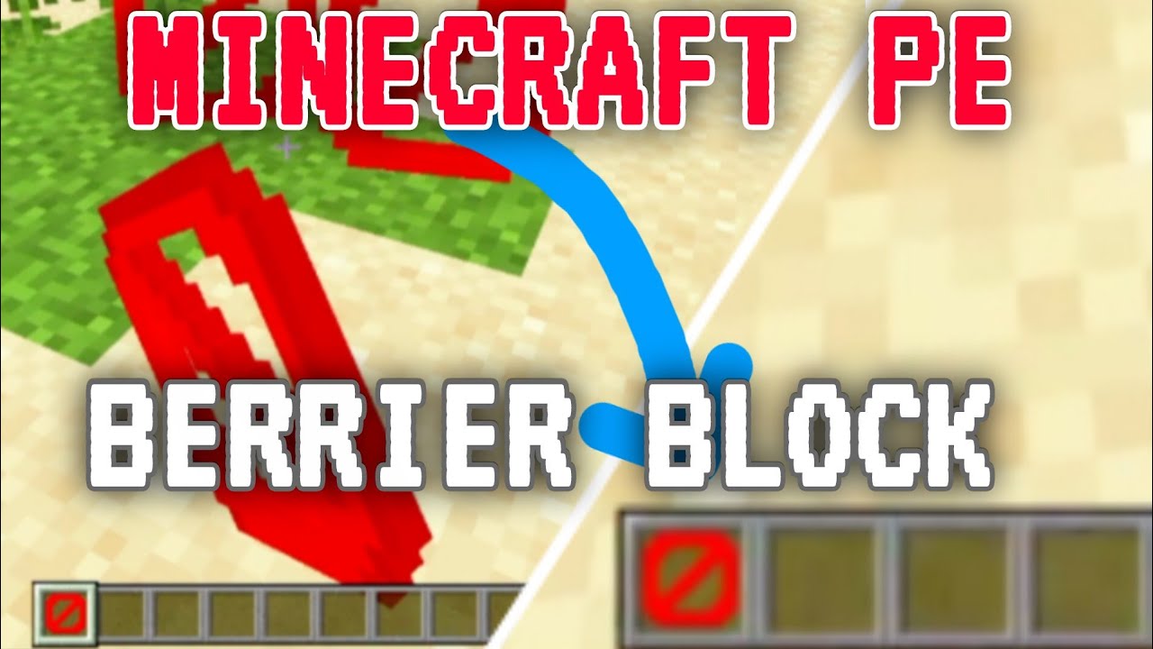 Minecraft Barrier Block Command Tutorial | PE/Java/Bedrock 2026 - YouTube