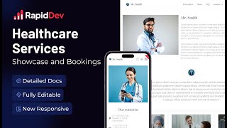 Doctor Booking Template for Bubble.io: Revolutionize Healthcare Management! screenshot 2