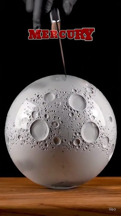 Slicing the Solar System: ASMR Knife Cuts Through Every Planet