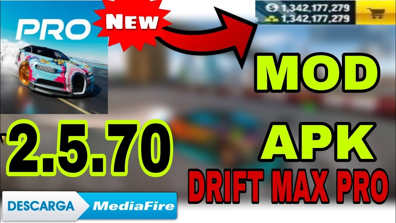Drift Max Pro Mod Apk v2.5.70 Dinero y oro infinito
