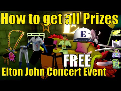 How to get a selfie with Elton John in Roblox?