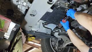 mercedes 9 speed 9g tronic automatic transmission fluid oil service change procedure