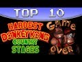 Top 10 hardest dkc snes stages  antdude