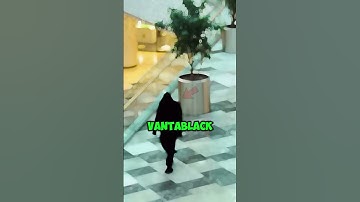 The blackest matter on Earth ⚫️ #shorts