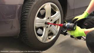 Tire Change with Bosch Professional GDX 18 V-200C cordless impact driver