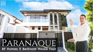 House Tour P72 · &quot;SLEEK, STYLISH and PRACTICAL!&quot; · BF Homes Paranaque 5BR House and Lot for Sale