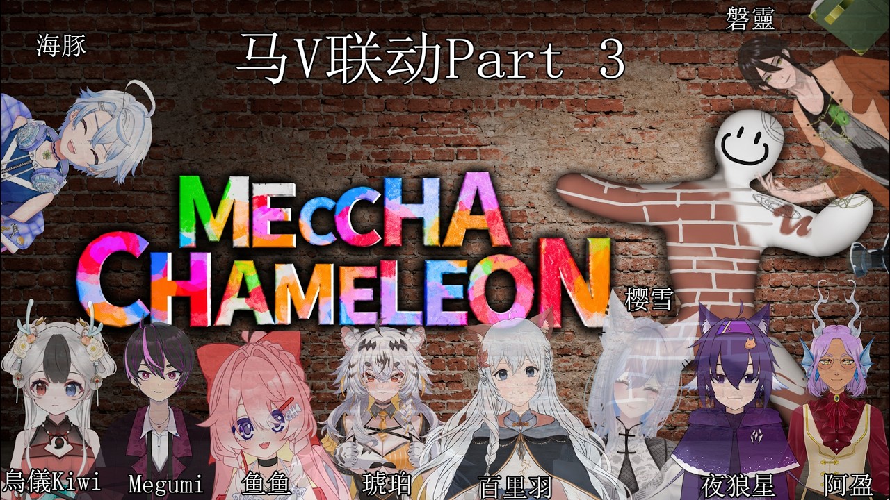 马来西亚\malaysian个人势Vtuber #马来西亚vtuber 8/7 -- 晚8点-10:30分 马V联动Part 3!!玩MECCHA CHAMELEON! | MYViki