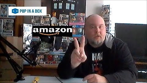 Pop in a Box Subscription and Amazon Funko Mystery Box Unboxing
