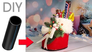 Новогодний сапожок для конфет своими руками / DIY Christmas Santa boot