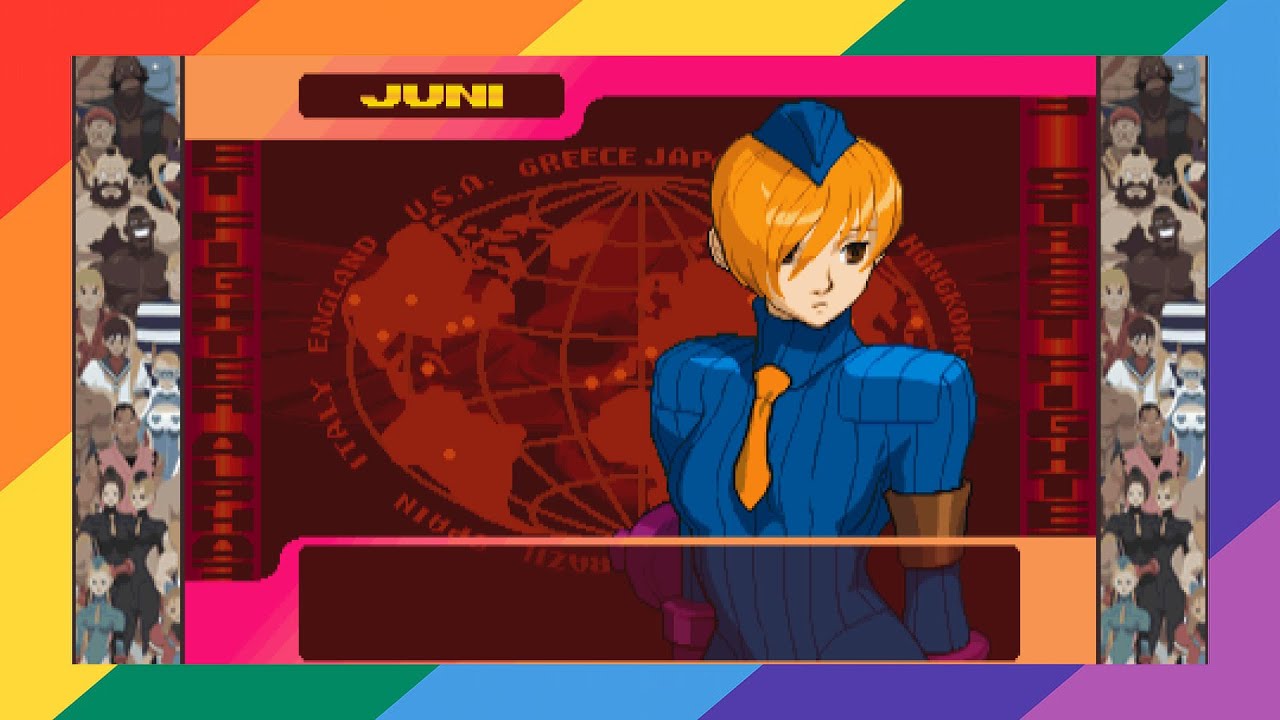 [TAS] [PSP] Street Fighter Alpha 3 MAX (Аркадный режим) Juni "X-ISM" (Эксперт)