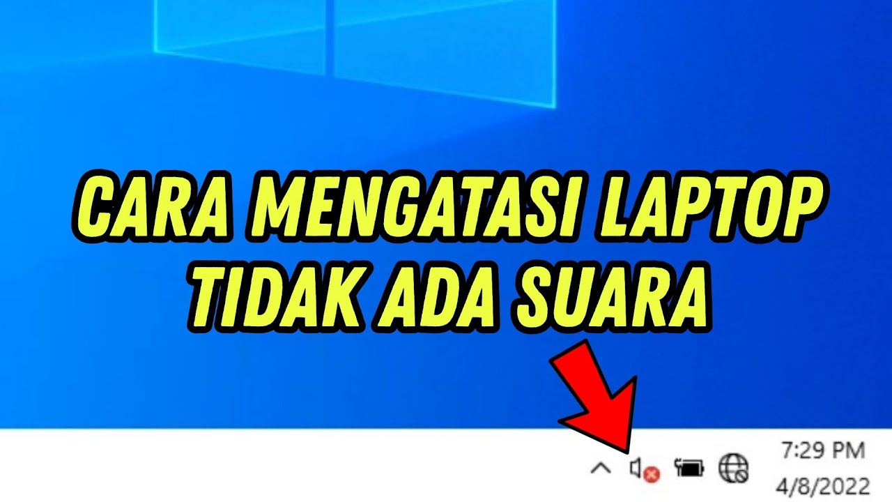 Cara memperbaiki laptop tidak ada suaranya youtube