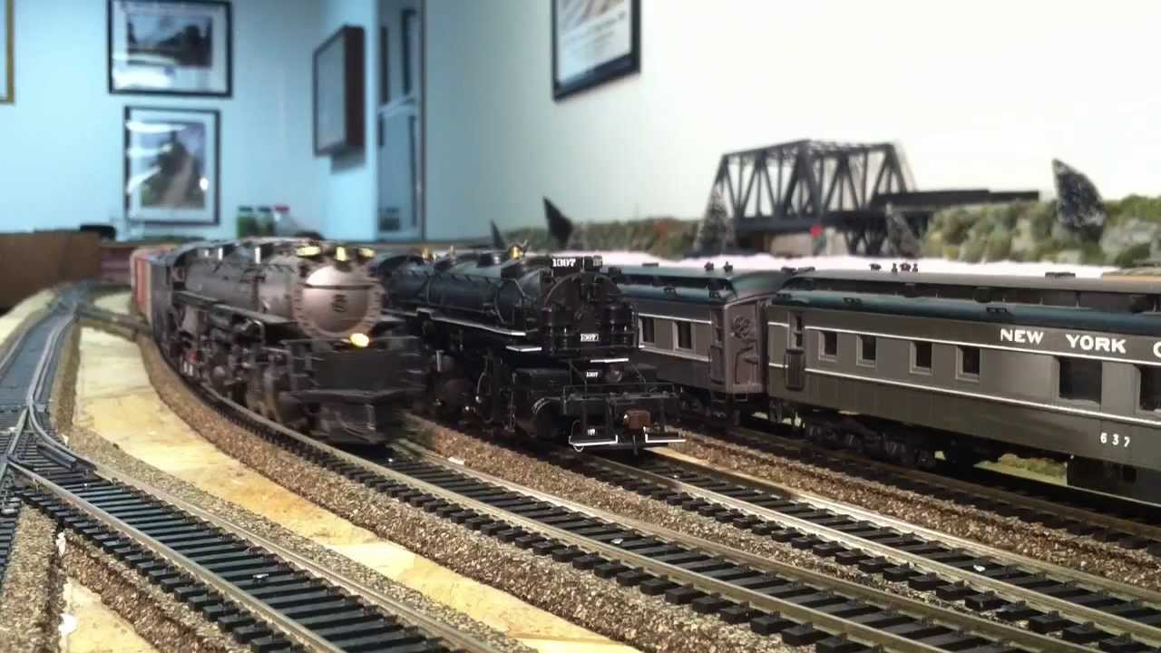 Awesome HO Scale Steam Operation Video